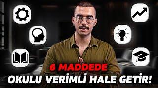 OKULU VERİMLİ HALE GETİR | #yks #yks2025