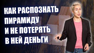 Как распознать пирамиду и не потерять в ней деньги // Наталья Смирнова