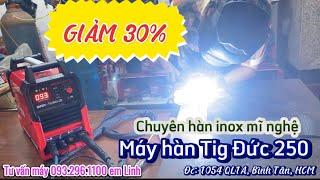 Em Linh bàn giao máy hàn tig Đức 250 cho khách. Giảm ngay 30% #mayhan #mayhantig #kobe #wintech