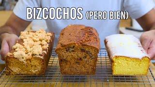 Tus nuevos 3 bizcochos favoritos