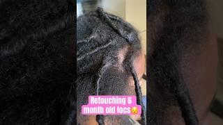 These locs lasted her exactly 6 monthsDo not take hair down if you don’t know how!! #hair#haircare