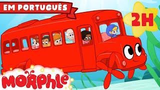 Morphle o ônibus submarino! | 2 HORAS DE MORPHLE | Morphle em Português | Desenhos Animados Infantis