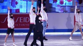 (4K) (World Team Trophy 2021 team Japan and the winning team Russia) - We Are The World (Lyrics CC)