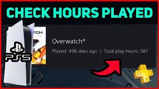 PS5 HOW TO CHECK HOURS PLAYED (Easy)