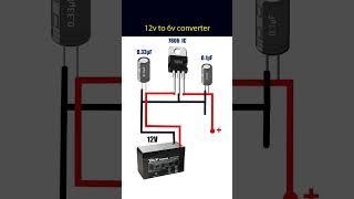 12v to 6v converter  #sorts #electronic #tech