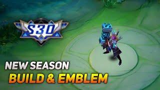 NEW SEASON UPDATE TERIZLA BEST BUILD AND EMBLEM SET 2023!!!