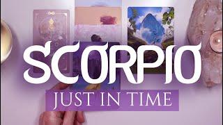 SCORPIO TAROT READING | "YOUR INCREDIBLE NEW OPPORTUNITY!" JUST IN TIME