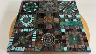 Ep. 198 HOW I TRANSFORM DONATED PIECES INTO A STUNNING MOSAIC BOX!