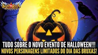 ⭐NOVO EVENTO DE HALLOWEEN 2024 VAI TRAZER PERSONAGENS LIMITADOS - SAINT SEIYA LENDAS DA JUSTIÇA!!!⭐