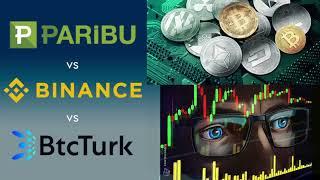 Hangi Kripto Para Borsası Avantajlıdır ? Binance mi, BtcTurk mü, Paribu mu?