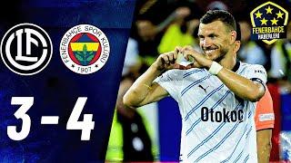 Lugano 3 - 4 Fenerbahçe MAÇ ÖZETİ | Şampiyonlar Ligi 2. Eleme Turu