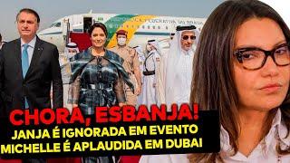 AGORA: Janja é EXPULSA de evento em Brasília! Já Michelle Bolsonaro foi aplaudida de pé e elogiada