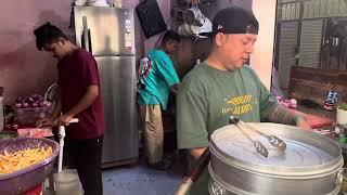 Indian Chinese street food Delhi India