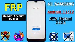 All Samsung A02s,A10s,A20s,A03s,A12,A21,A32,A70,A50 Frp Bypass Android 11/12 Google Account Bypass