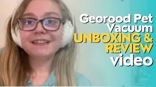 Geoorood Pet Grooming Vacuum, Dog Grooming Kit Unboxing & Review!