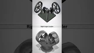 Right angle Coupler3D Model #cadcammechanical #mechanicalengineering # #3ddesign #3dmodel