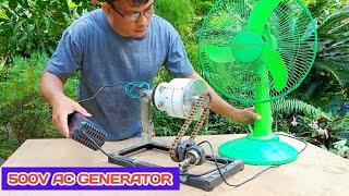 MECHANICAL GENERATOR CHARGING STATION || DIY FREE ELECTRICITY