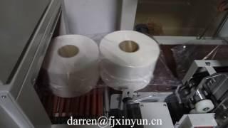 1 2 4 6 rolls maxi roll tissue paper shrink wrapping machine