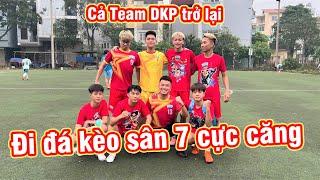 Team Đỗ Kim Phúc lần đầu trở lại đông đủ đá kèo bóng đá sân 7 ghi toàn siêu phẩm đẹp như Ronaldo