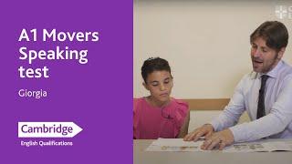 A1 Movers Speaking test – Giorgia | Cambridge English