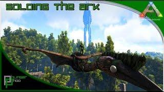 Soloing the Ark S4E46 -  Perfect Quetzal Tame - Solo Taming a Quetzal