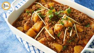 Dhaba Style Aloo Keema Recipe By Food Fusion