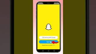 Snapchat ki I'd kaise banate hain | Snapchat account kaise banaye #shorts