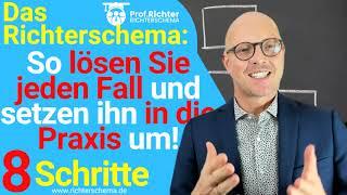 Technik der Fallbearbeitung durch das Richterschema ⭐ Diese 8 Schritte führen Sie zur Lösung!