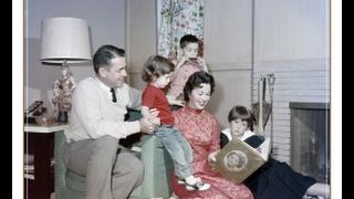 John Agar and family photos with friends and relatives