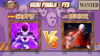 GROPIS IS BACK! Gropis vs Senior FT3 - WANTED DBFZ Semi finals