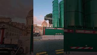 Metro C Expansion Update: Roadwork in Via dei Fori Imperiali Rome #Roma #Italy #Rome #Update #Travel