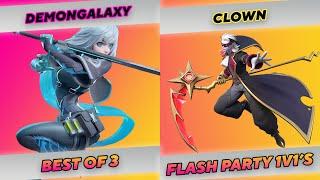 Flash Party Face-Off: Season 12 [Winners Round 1] DemonGalaxy Vs. Clown