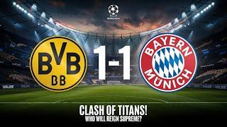 Dortmund vs Bayern: Intense Rivalry Ends in a Dramatic Draw!  | Bundesliga Highlights 2024!