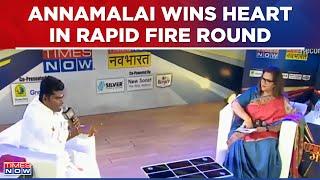 K Annamalai Gives Bold & Ambitious Answers, Wins Heart | Rapid Fire Round With Navika Kumar