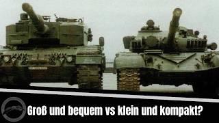 Ergonomie des T-72 - Warum sind sowjetische Panzer innen kompakter gebaut als westliche Panzer?