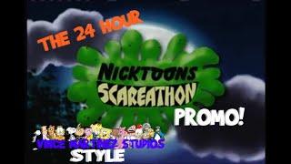 The 24 Hour Nicktoons Scare-a-Thon Promo (Vince Martinez Studios Style)