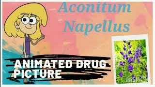 Animated drug picture of Aconite