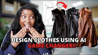 How To Design Clothes Using AI Even If You Can't Draw! | Updated GAME CHANGER 