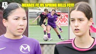 MENACE FC VS SPRING HILLS FC | FULL GAME HIGHLIGHTS