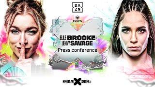 MISFITS & DAZN X SERIES 18: ELLE BROOKE VS JENNY SAVAGE PRESS CONFERENCE (Stake Pro Tournament)