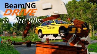 BeamNG Drive in the 90s (Mini Movie)