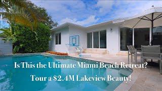 This $2.4M Miami Beach Home Will Leave You Speechless – A True Modern Sanctuary!