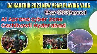 Dj karthik new year 2023 playing vlog || must watch || djkarthik