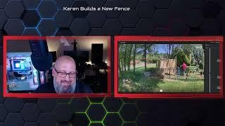 LIVE - Karen Takes the fence down