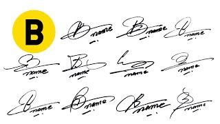  B signature style  | Signature Style Of My Name | B Signature | Signature for B | Episode #2
