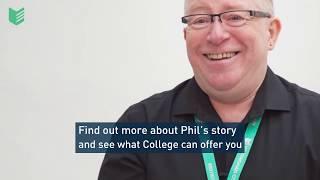 Tutor Phil Tomlinson shares his experience with in the world of Hospitality and Catering