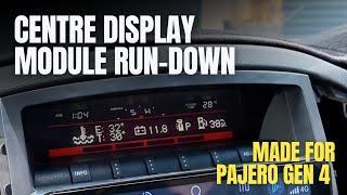 CENTRE DISPLAY MODULE for Pajero | An Easy Way To See Transmission Temps On Your Dash!