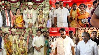 Muddagouni Ram Moham Laxmi Prasana Goud Son’s Marriage | IT Minister Sridhar Reddy | Srinivas Yadav