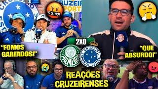 REAÇÕES dos CRUZEIRENSES FURIOSOS com a DERROTA - PALMEIRAS 2X0 CRUZEIRO [REACT BRASILEIRÃO 2024]