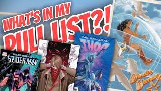 What's In My Pull List?!! • Giveaway Update • Miles' New Costume • Cover Of The Week